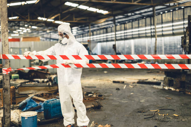 Professional Biohazard technician working in Grand Marsh, WI